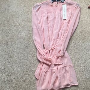 Allison & Kelly Pink Midi Dress